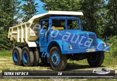 Zdjęcie produktu dla Pocztówka TRUCK nr 38 - TATRA 147 DC 5