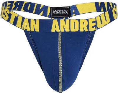Obrázek produktu pro Andrew Christian Happy G-String w/ ALMOST NAKED® Navy - Größe S