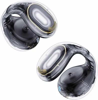 Produktbild von Open-Ear Earbuds mit Leichtes Design, Stabiler Halt, Abnehmbare Klammern, Intensiver Klang, 30h Wiedergabe, IPX4 Wasserschutz für Sport/Fitnessstudio