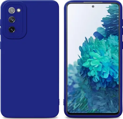 Immagine prodotto di Cadorabo cover per Samsung Galaxy S20 FE cover protettiva in silicone TPU blu custodia per telefono cellulare