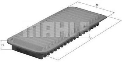Produktbild von MAHLE ORIGINAL Luftfilter LX 2751