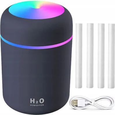 Zdjęcie produktu dla Mini Nawilżacz Powietrza Usb Szary J-001