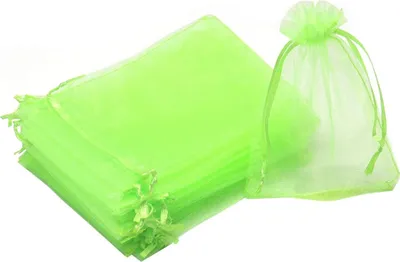 Produktbild von Traubenschutzbeutel 100 Stück, Organza Mit Kordelzug, 30 Cm X 20 Cm, Zum Schutz Vor Wespen Und Vögeln