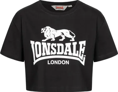 Productafbeelding van Lonsdale London T-shirt dames, model "Gutch", kleur zwart, maat L
