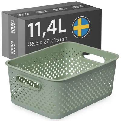 Image de smartstore 3004014 smartstore Panier de rangement Essence L, vert
