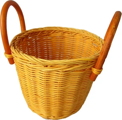 Obrázek produktu pro Ratanový košík ucha žlutý