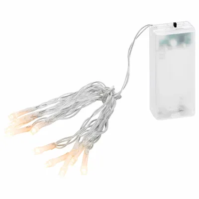 Produktbild von Linder Exclusiv LED Batterie Lichterkette 1,35m Timer special warmweiß