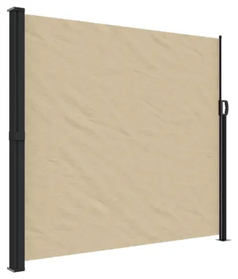 Produktbild von vidaXL Seitenmarkise Ausziehbar Beige 180x500 cm