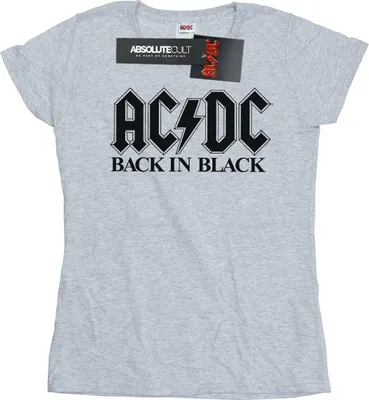 Produktbild von AC/DC - "Back In Black" T-Shirt für Damen BI4439 (XXL) (Grau)