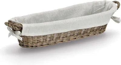 Obrázok produktu pre Prútený košík na chlieb, 49 x 14 x 10 cm
