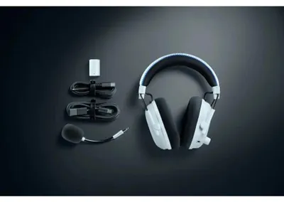 Obrázek produktu pro Razer BlackShark V3 Pro, Kabelový a bezdrátový, Hraní, 367 g, Sluchátka s mikrofonem, Bílá