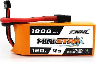Produktbild von CNHL MiniStar Lipo Akku 1800mAh 14.8V 4S XT60