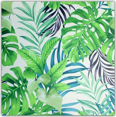 Produktbild von Dschungel und Blätter Ugepa Papier Wandtapete 10m x 0,53m