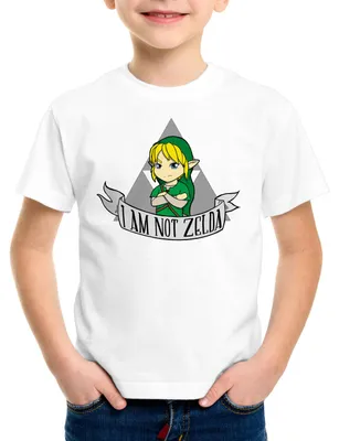 Produktbild von style3 I am not Kinder T-Shirt link gamer