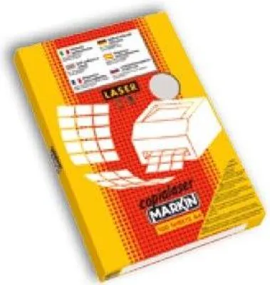 Image de Markin 220LSR335 étiquette à imprimer Argent