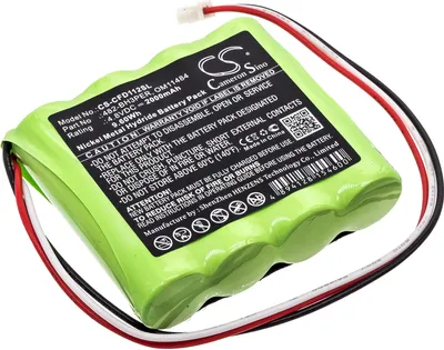Image de TECHTEK Batterie compatible avec [Chatillon] DFE2, DFS2, DFS2-R, DFX, DFX2, Force DFE, Force DFS, Force DFS-R, Force SPK-DF-112 remplace 482-BH3PER,