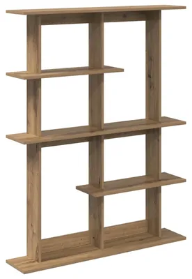 Obrázek produktu pro Nástěnná polička Dub artisan 102 x 20 x 130 cm Kompozitní dřevo