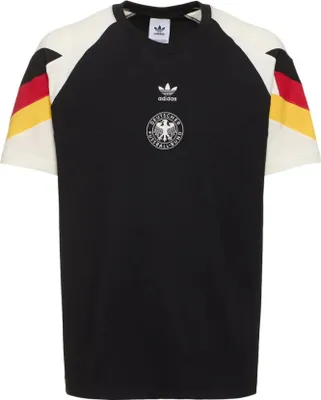Produktbild von Adidas T-Shirt - Dfb 1996 Retro Shirt - Schwarz - Gr. XL EM 2024