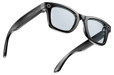 Image de Lunettes intelligentes ZELURXX AI avec caméra 8 MP, photo et vidéo, assistant vocal, réduction du bruit ENC, étanchéité IP65, Wi-Fi, lunettes intelligentes « Lichtspiege »