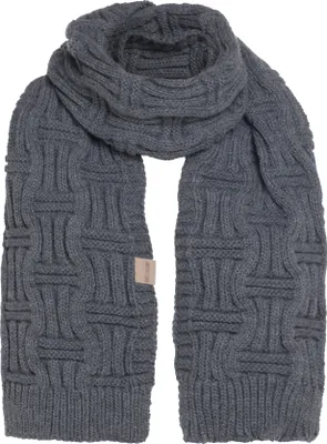 Produktbild von Knit Factory Bobby Schal - Anthrazit - 200x30 cm