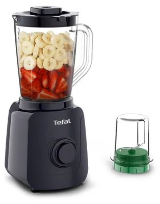 Produktbild von Tefal Blendforce Essential, Standmixer, BL4118, Tischplatten-Mixer, 1,85 l, Pulsfunktion, Eis-Crusher, 450 W, Schwarz