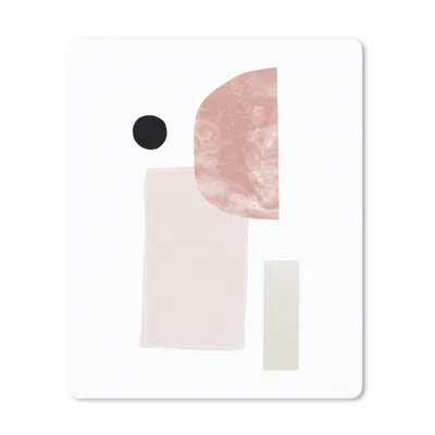 Produktbild von MuchoWow® Mauspad Mousepad Abstrakt - Pastell - Design 19x23 cm - Mousepads - Maus Mat - Pad - Mausunterlage - Mauspads - Spielen