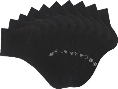 Produktbild von H.I.S. Kurzsocken 10 -teilig 10x schwarz Größe 39/42
