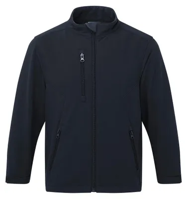Productafbeelding van SG - "Signature" softshell jas zonder labels voor kinderen, model FK2667 (maat 116), marineblauw