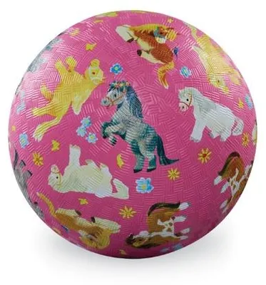 Produktbild von Crocodile Creek Spielball 13cm - bunte Ponys - für Kinder ab 3 Jahren