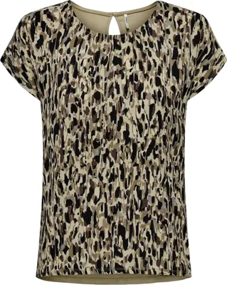 Image de Only T-shirt 15317118-TRENCH in Brown color size small