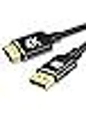 Produktbild von 4K DisplayPort auf HDMI Kabel 3M direktionales DisplayPort-Computer zu HDMI-Monitor, DP 1.2 zu HDMI 1.4 kompatibel mit HP ThinkPad AMD NVIDIA Desktop
