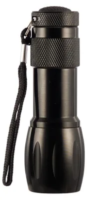 Produktbild von Trendline schwarze Taschenlampe mit 9 LED