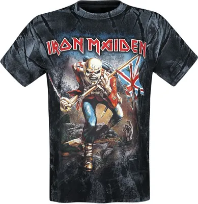 Produktbild von Iron Maiden T-Shirt Herren The Trooper Allover allover S