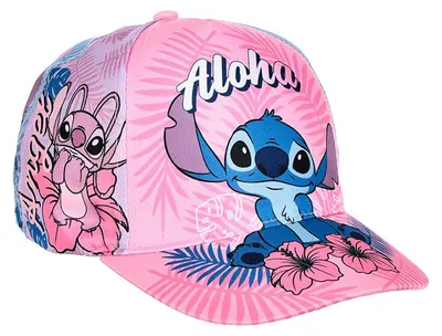 Produktbild von Disney Stitch und Angel Kappe Kinder Mädchen Baseballcap Sommer Schirmmütze mit Motiv, Größe:52