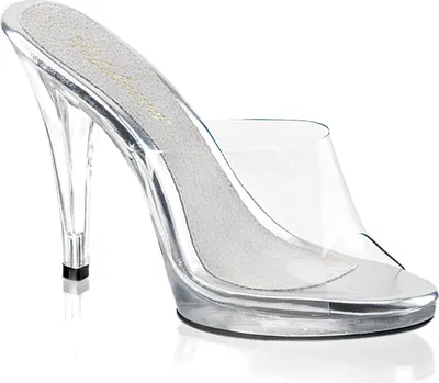 Produktbild von FLAIR-401 Damen Slipper von Fabulicious, Transparent EU 36, US 6