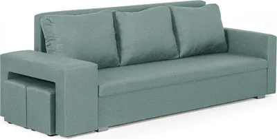 Produktbild von 3-Sitzer-Sofa mit Schlaffunktion MILO2 - Minze