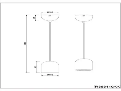 Produktbild von Hängeleuchte, weiß, Höhenverstellbar, H 150 cm
