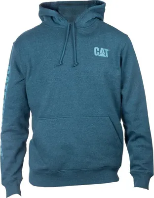 Produktbild von Caterpillar - "Trademark Banner" Kapuzenpullover für Herren FS10836 (XL) (Graugrün)