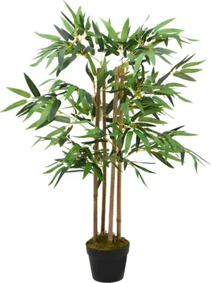 Obrázek produktu pro vidaXL Umělý bambus Twiggy s květináčem 90 cm
