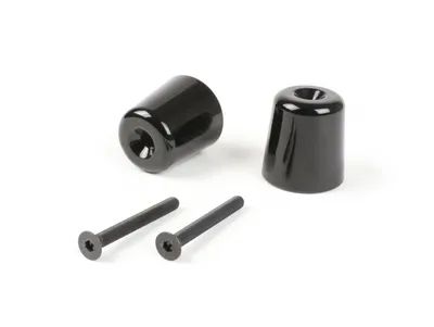 Produktbild von Moto Nostra Lenkerendengewichte Set glänzend kompatibel mit Vespa GTS 300