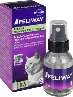 Image de Feliway Classic Transport Spray pour chats 20 ml