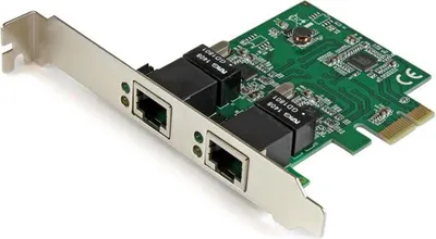 Zdjęcie produktu dla StarTech.com ST1000SPEXD4, Wewnętrzny, Przewodowa, PCI Express, Ethernet, 2000 Mbit/s