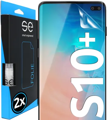Produktbild von Smart Engineered SE01-0049-19-M, Samsung, Galaxy S10 Plus, Staubresistent, Kratzresistent, Schockresistent, Wasserdicht, Transparent, 2 Stück(e)