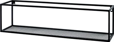 Produktbild von HAKU Möbel Wandregal LEICESTER 50 BHT 50x16x16 cm schwarz Steckboard Wandboard