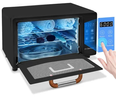 UV-Sterilisator 10L, 160W, 75°C Heißluft, für Nagelwerkzeuge