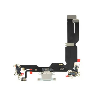 Produktbild von Ladebuchse für iPhone 15 Plus Blau Dock Connector Flex Ersatz