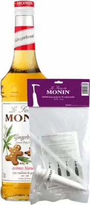 Produktbild von Monin Sirup Lebkuchen (70 cl) + Siruppumpe (10 ml)