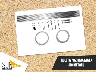 Obrázek produktu pro Římské žaluzie, malá sada pro kov