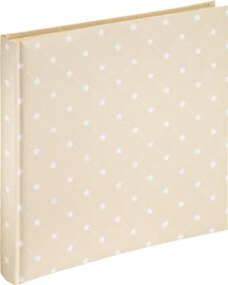 Produktbild von Hama Jumbo-Album Skies II, 30x30 cm, 60 weiße Seiten, Beige