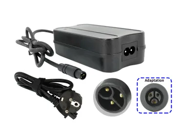 Immagine prodotto di Caricabatterie PowerSmart 2A 36V per ebike per Qwic Premium i MN7, Qwic Premium iMN7+, Qwic Premium i MD9